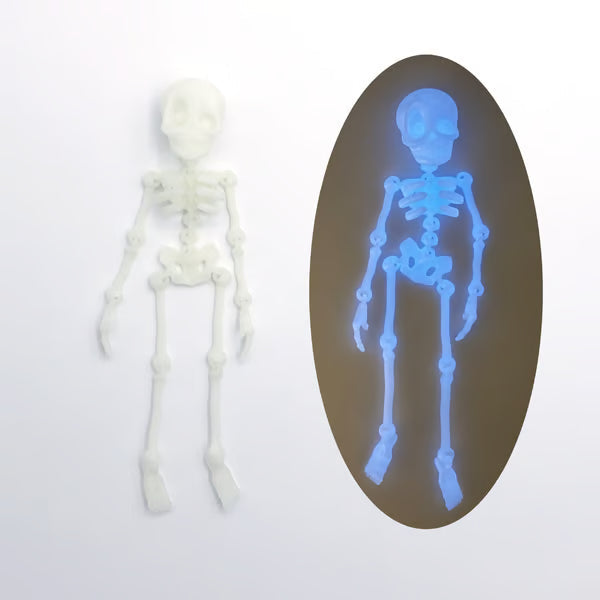 🎃Halloween Hot Sale 💀✨3D Printed Vintage Skeleton Magnetic Figurine 🎃