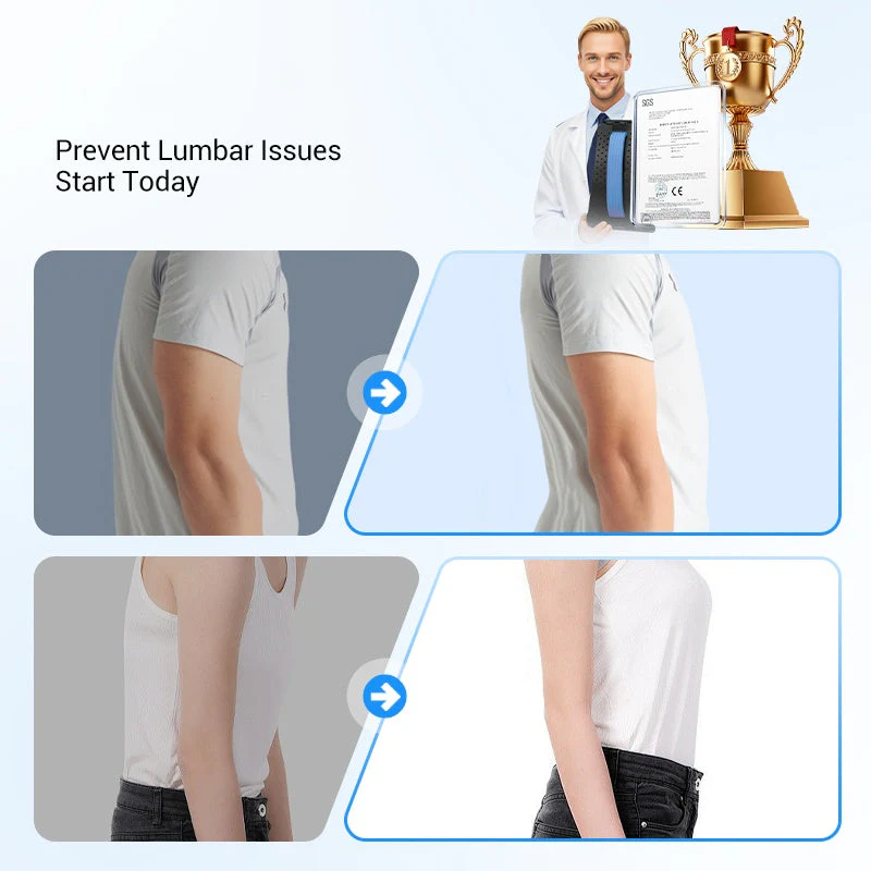 Magnetic Therapy Acupuncture Massage Lumbar Stretcher