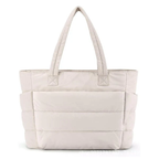 Lightweight Puffy Tote Bag