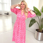 🎀Women's V-Neck Printed Dress