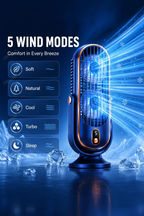 Portable Desktop Air Conditioner Fan with 5 Wind Speed