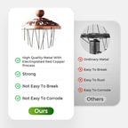 Pure Hand-made Copper Horse Wind Chimes