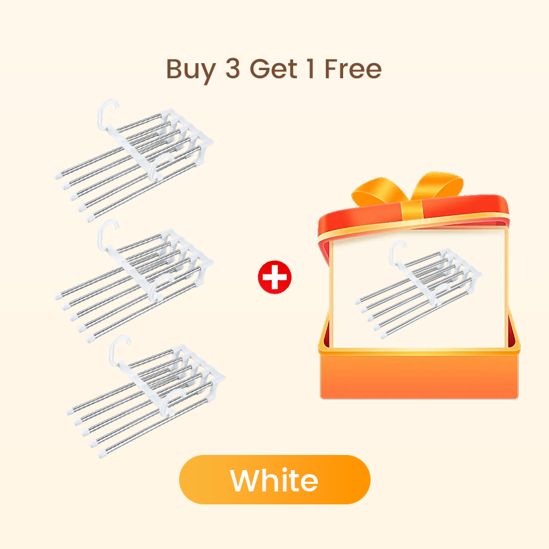 🔥Buy More Save More🔥Household Multifunctional Telescopic Folding Multi-layer Pants Storage Rack