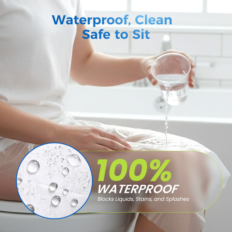 🎁2025 Hot Sale🎁💥 Disposable Plastic Toilet Seat Cover - No Worry Of Public Toilet Anymore👋