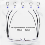 New Sapphire High Hardness anti-blue Dual-Use Reading Glasses