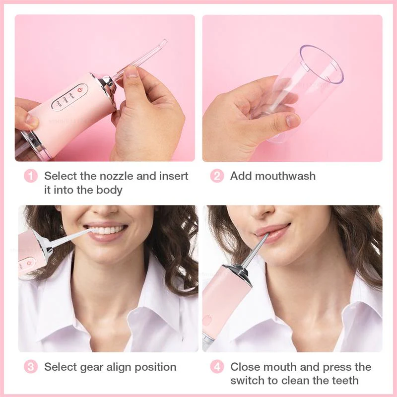 ✨🦷Portable Oral Irrigator Water Flosser