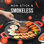 ⏳Time-limited Special⏰Non-Stick Electric Indoor Grill Pan🍳