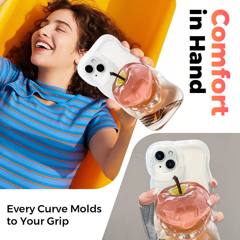 🍏📱Transparent Phone Case for iPhone