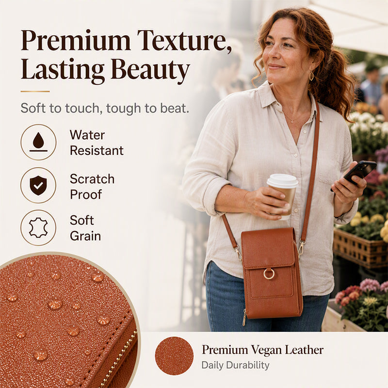 🛍️👜 Anti-Theft Touchscreen Crossbody Phone Bag