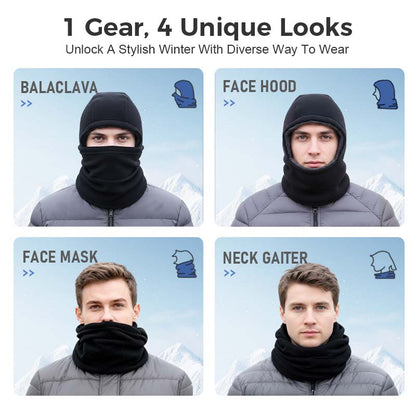 🔥Unisex Winter Warm Neck Mask Ear Protection One Piece Hat