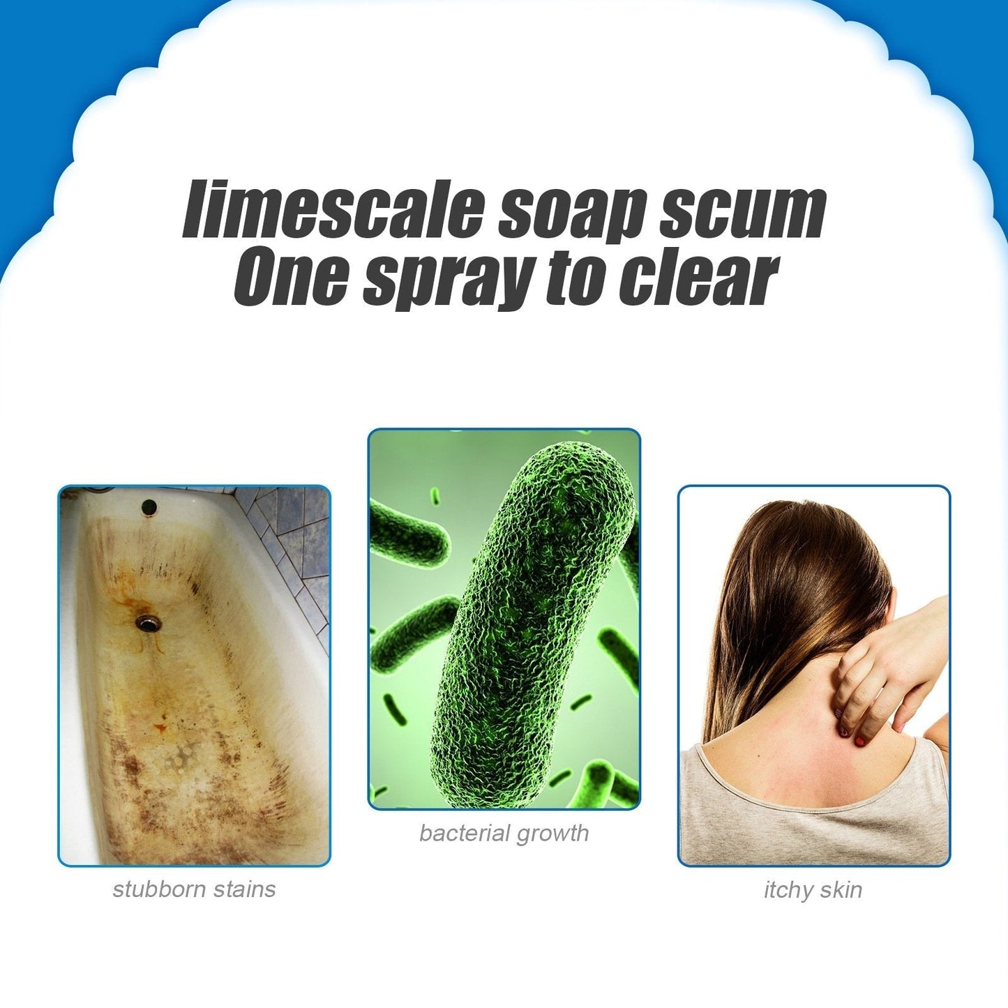 🔥Multipurpose Bathroom Stubborn Stains Cleaner
