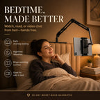 Hidden Bedside Phone Tablet Holder Retractable