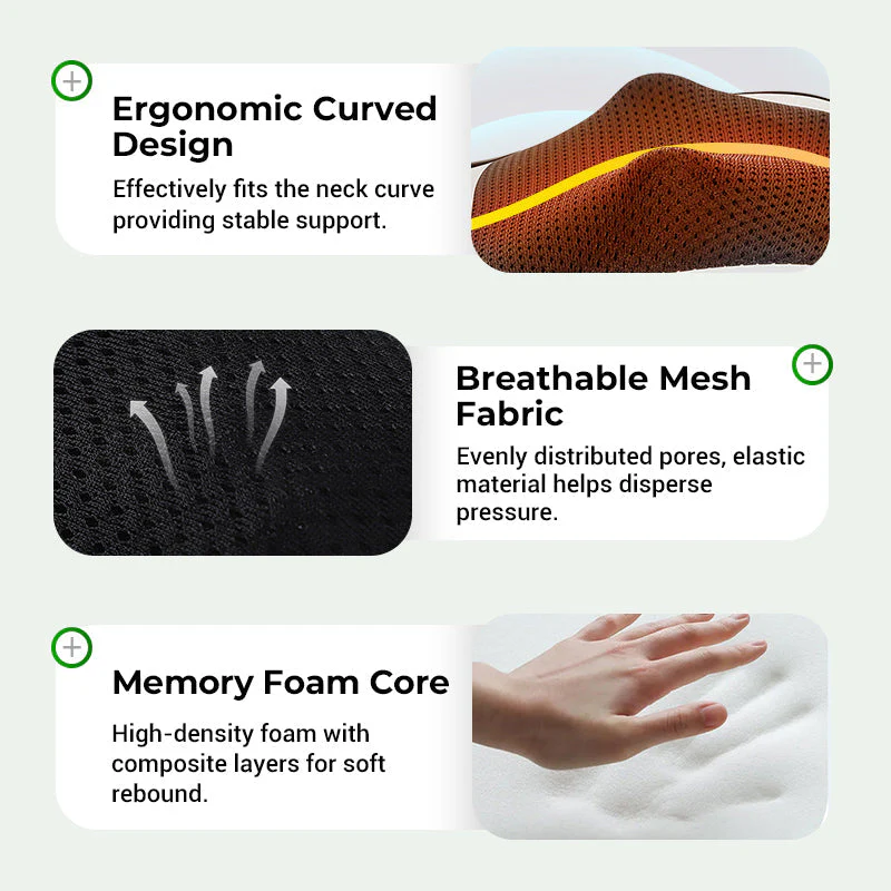 Multifunctional Deep Kneading Massage Pillow with Heat