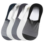 💥5 Pairs Ice Silk No-Show Socks Set