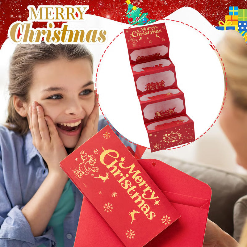 🎁🔥Early Christmas Sale ✉️Christmas Cash Gift Envelope🎅🎄
