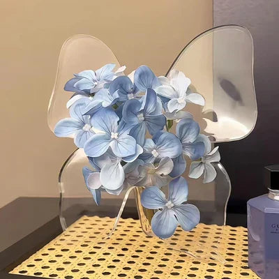 🔥Transparent Butterfly-Inspired Decorative Vase