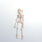 🎃Halloween Hot Sale 💀✨3D Printed Vintage Skeleton Magnetic Figurine 🎃