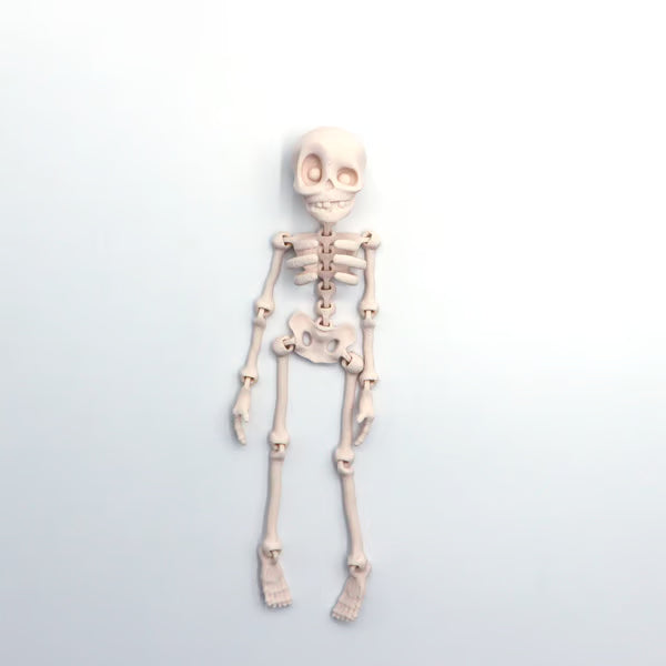 🎃Halloween Hot Sale 💀✨3D Printed Vintage Skeleton Magnetic Figurine 🎃
