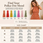 Women's Polka Dot Halter Neck Dress👗