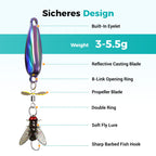 🎣Metal Propeller Fishing Lure for Catching Fish