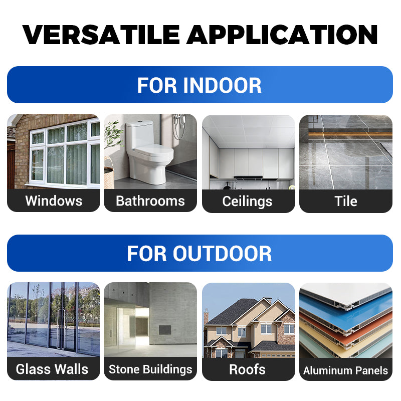 Waterproof Silicone Sealant for Indoor & Outdoor