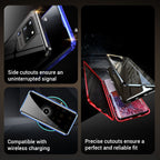 Anti-peeping Magnetic Tempered Glass Double-sided Phone Case For Samsung S25-21 Series