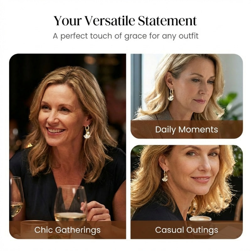 🔥Delicate Ginkgo Leaf Earrings for Women -💖 Romantic Valentine's Day Gift