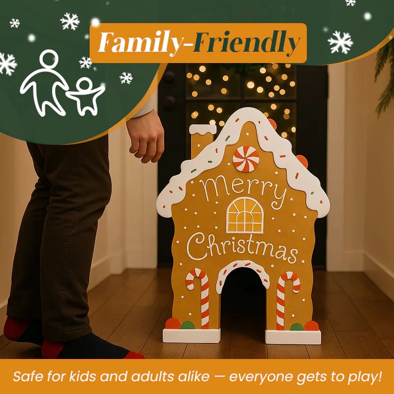 🎅🍭 Gingerbread Golf Game Set - Best Christmas Game