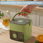 Portable Ice Maker with Lid and Storage Box🧊