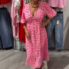 🎀Women's V-Neck Printed Dress