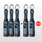 🔥4-in-1 Digital Display Keychain Charging Cable