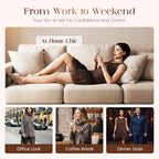 🔥Turtleneck Sweater Mini Dress Set