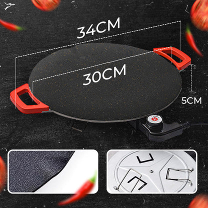 ⏳Time-limited Special⏰Non-Stick Electric Indoor Grill Pan🍳