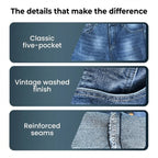 Men's Modern Slim Fit Stretch Jeans