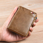 🎁Men's Leather Zip Wallet (RFID Protected)✨