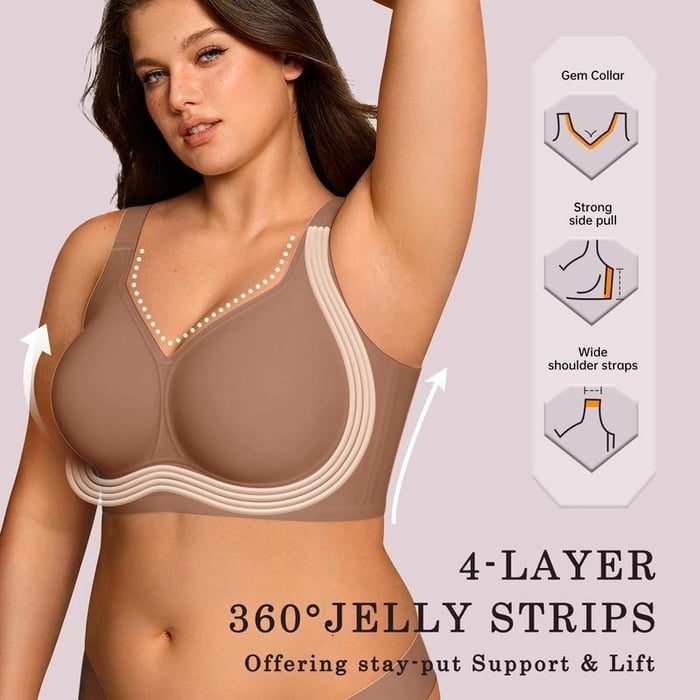 🏆Super Firming Bra | Women Wirefree Seamless Bras 👍No more sagging breasts