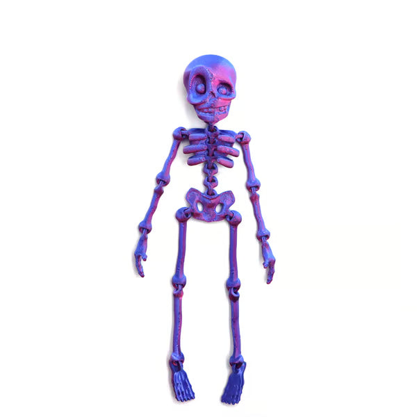 🎃Halloween Hot Sale 💀✨3D Printed Vintage Skeleton Magnetic Figurine 🎃
