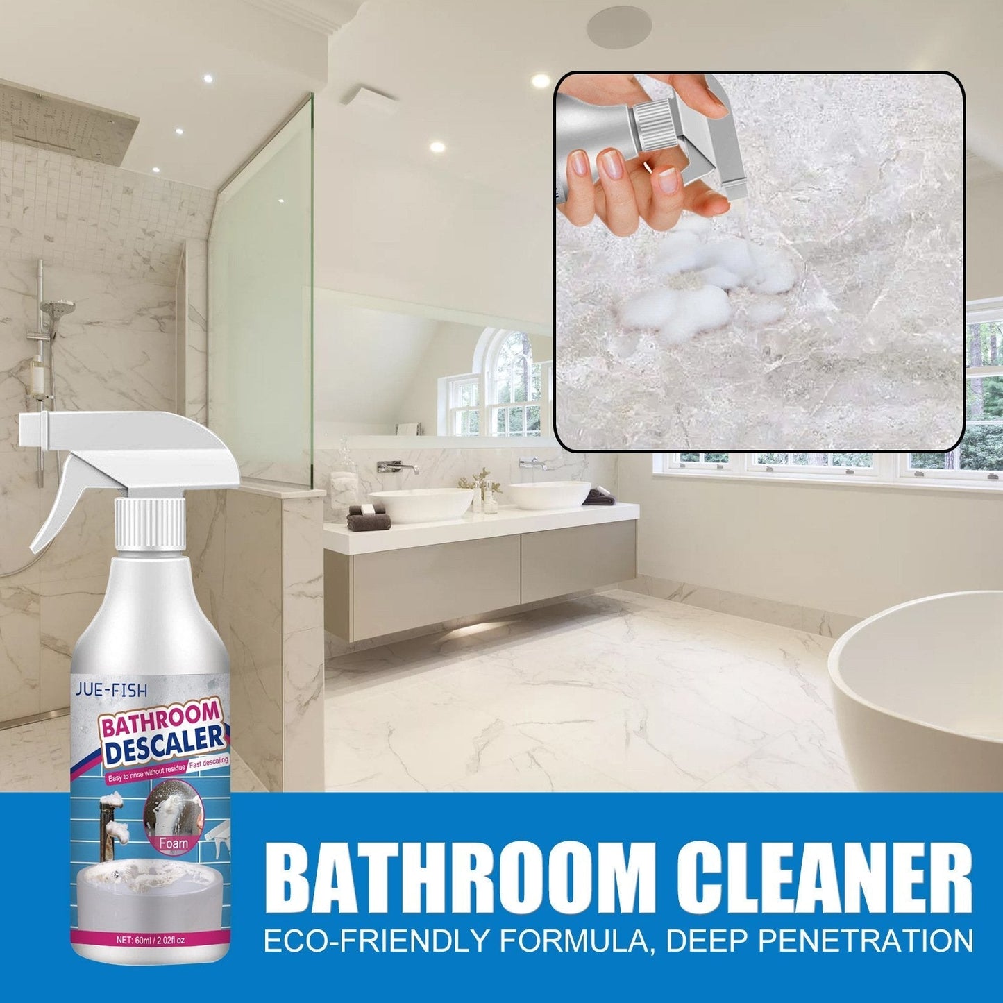 🔥Multipurpose Bathroom Stubborn Stains Cleaner