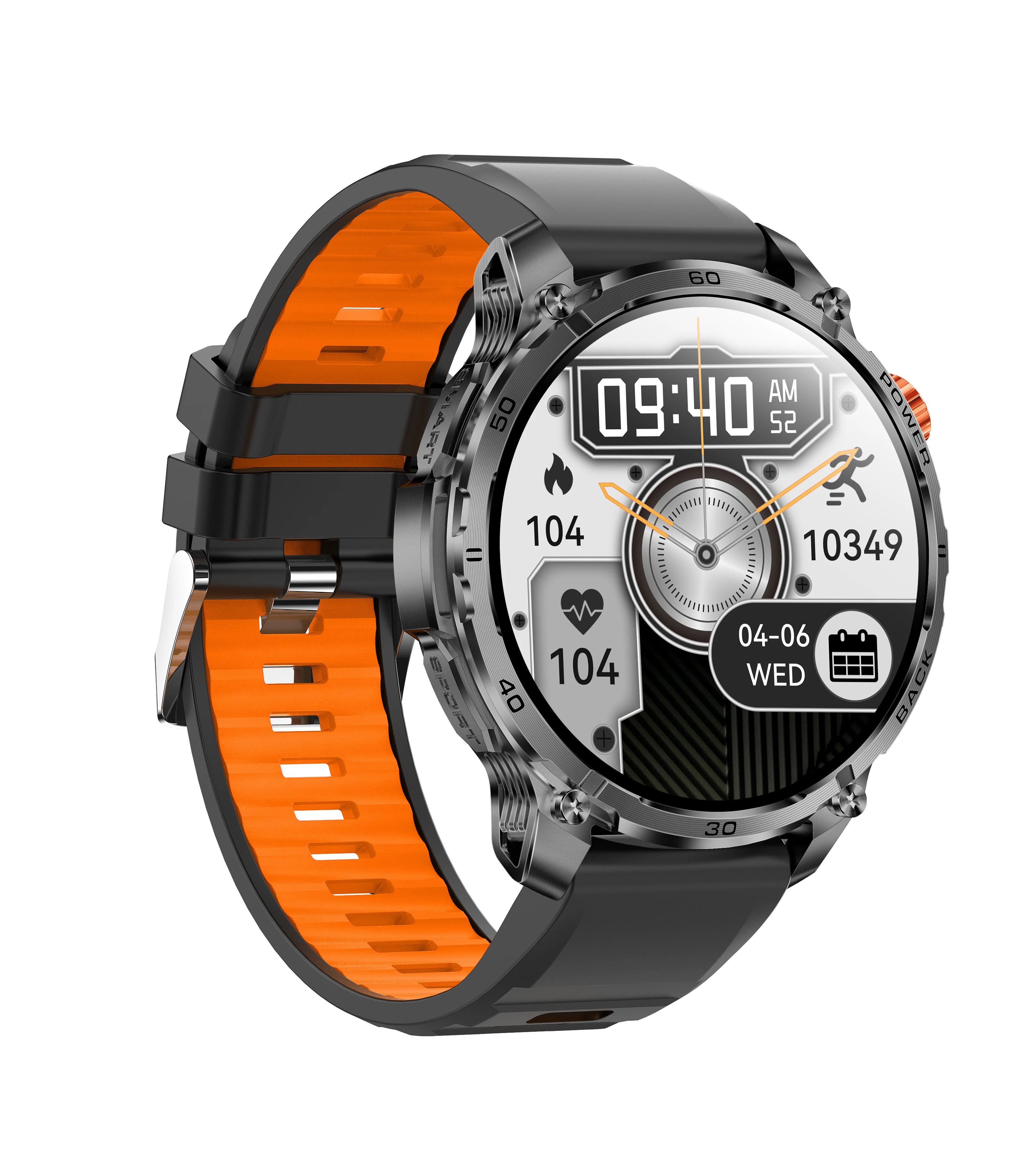 ⌚1.52" HD smartwatch for men – Phone calls and music control – Multiple sports modes – IP68 waterproof – Long battery life