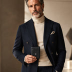 RFID-Blocking Leather and Carbon Fiber Credit Card Holder