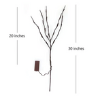 🎄 LED Willow Branch Lights Battery-Powered Twig Light
