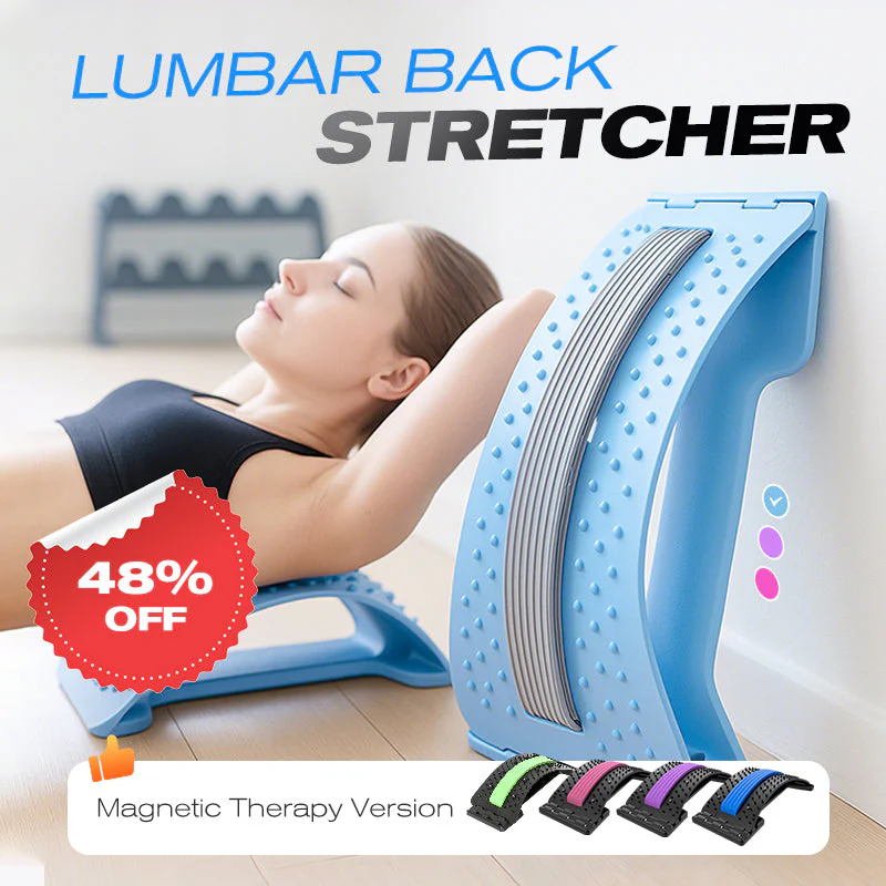 Magnetic Therapy Acupuncture Massage Lumbar Stretcher