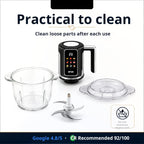 🔪USB-powered cordless kitchen mincer for meat, sauces and more – quick, hygienic and easy! 🍖🥦