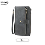 Women's RFID Blocking Leather Wallet