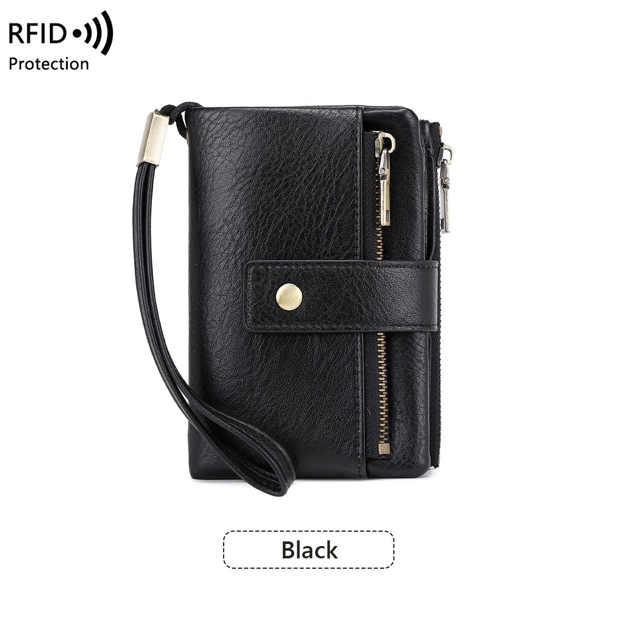 Women's RFID Blocking Leather Wallet
