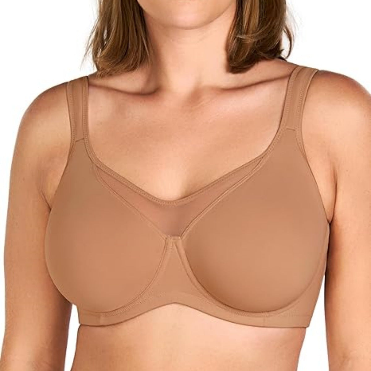 💐Women's Elegant Sheer Full Coverage Plus Size Bra