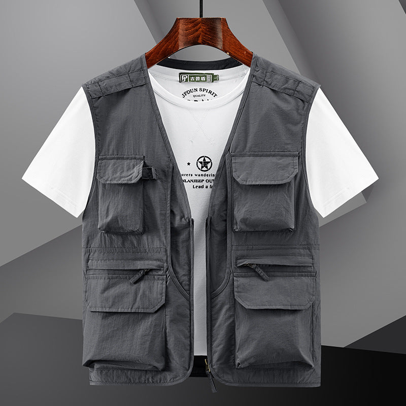 🔥Spring Sale🔥Men's Outdoor Breathable Multi-Pocket Vest