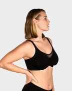 💐Women's Elegant Sheer Full Coverage Plus Size Bra