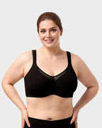 💐Women's Elegant Sheer Full Coverage Plus Size Bra