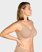 💐Women's Elegant Sheer Full Coverage Plus Size Bra